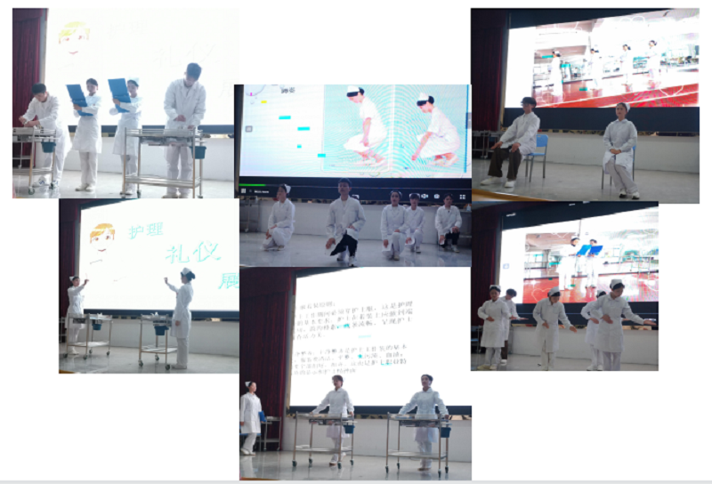 树礼仪形象 展天使风采 ——护理学院隆重举行贵州工程职业学院第一届护理礼仪大赛开幕式暨选拔赛初赛(图4) 树礼仪形象 展天使风采 ——护理学院隆重举行贵州工程职业学院第一届护理礼仪大赛开幕式暨选拔赛初赛(图4)